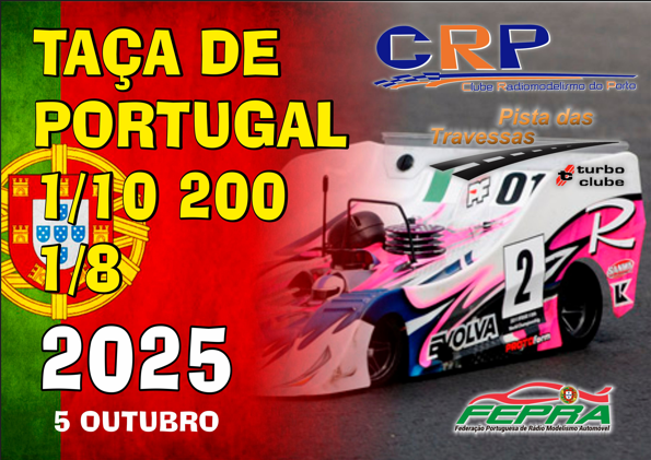 Taça de Portugal de 1/10 200 e 1/8 Pista